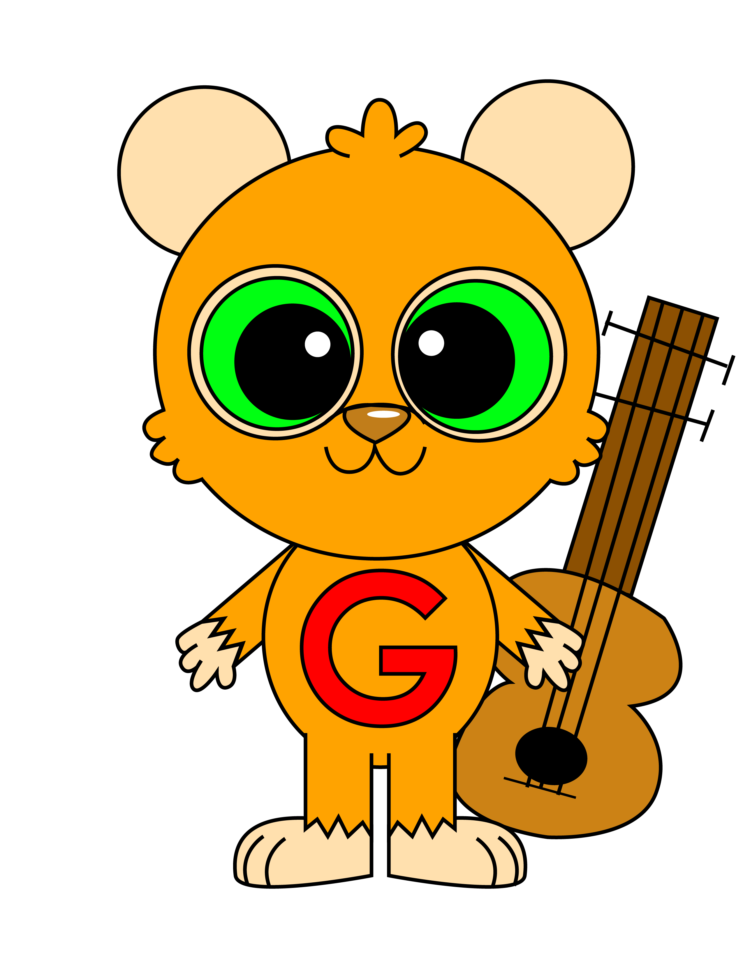 Letter Critter G